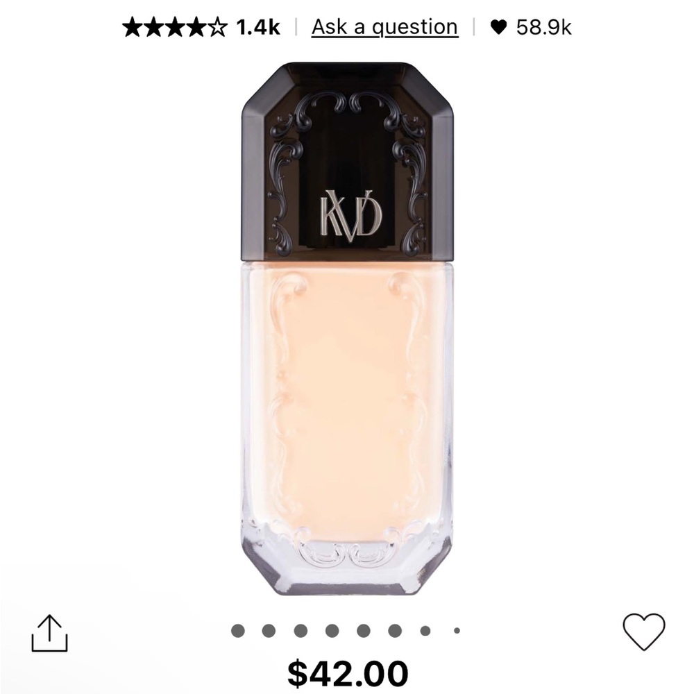 KVD Good Apple Full Coverage Serum Foundation